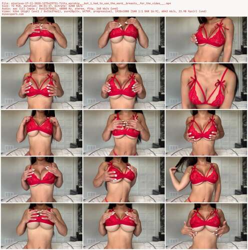 Misslexa - 17 11 2020 1275429731 - Titty Worship But I Had To Use The Word Breasts For The Video 1080p - Preview