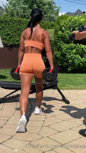 Misslexa – 30 07 2022 2541771421 – Outdoor Workout Behind The Scenes Of My Next Youtube Video 1920p - Cover