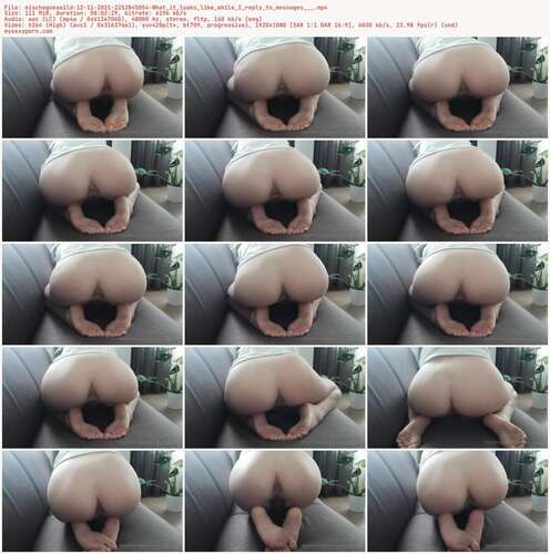 Mischagoeswild - 12 11 2021 2252845054 - What It Looks Like While I Reply To Messages 1080p - Preview