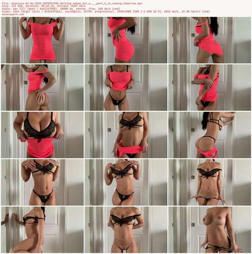 Misslexa - 01 04 2021 2070921905 - Getting Naked For U Part 2 Is Coming Tomorrow 1080p - Preview