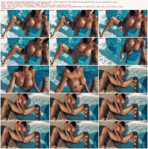 Misslexa - 05 09 2021 2212318131 - New Outdoor Joi Fully Naked In The Middle Of My Backyard For All My Neighbours T 1080p - Preview