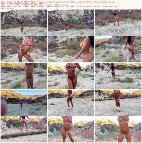 Misslexa - 18 11 2022 2685374452 - I Really Enjoyed Being Completely Naked Outdoors Special Thank You To X Elizabeth Sk 1080p - Preview