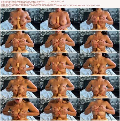 Misslexa - 18 07 2020 553614745 - Who Wants A Titty Fuck I Need Ur Cum 1080p - Preview