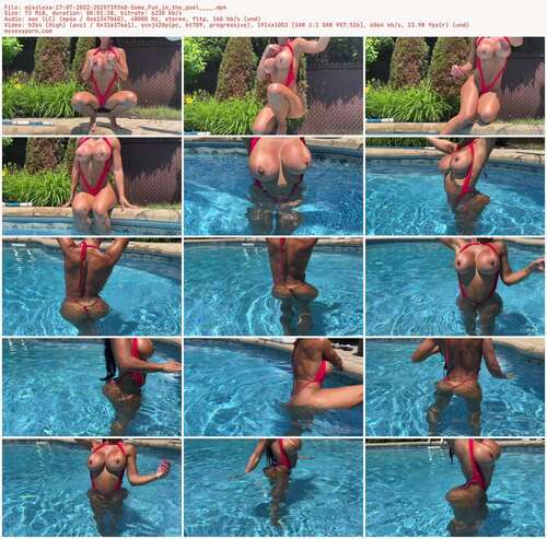 Misslexa - 17 07 2022 2525739340 - Some Fun In The Pool 1052p - Preview