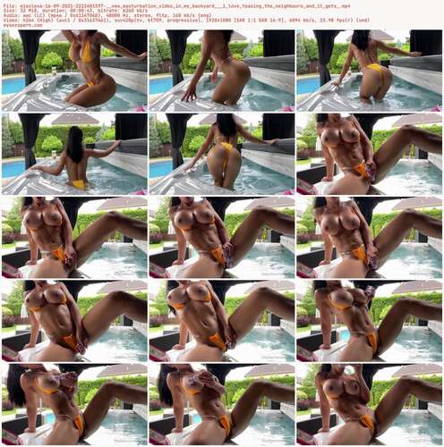Misslexa - 16 09 2021 2222401597 - New Masturbation Video In My Backyard I Love Teasing The Neighbours And It Gets 1080p - Preview