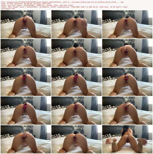 Misslexa - 04 10 2020 1015161690 - Micro Bikini Masturbation Part 3 You Guys Always Ask For My Asshole And My Feet... 1080p - Preview