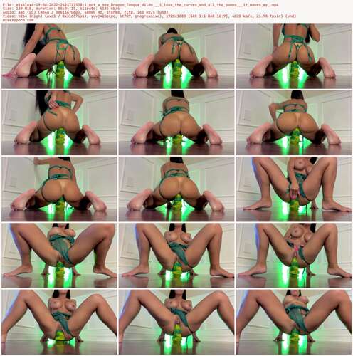 Misslexa - 19 06 2022 2493727538 - I Got A New Dragon Tongue Dildo I Love The Curves And All The Bumps It Makes My 1080p - Preview