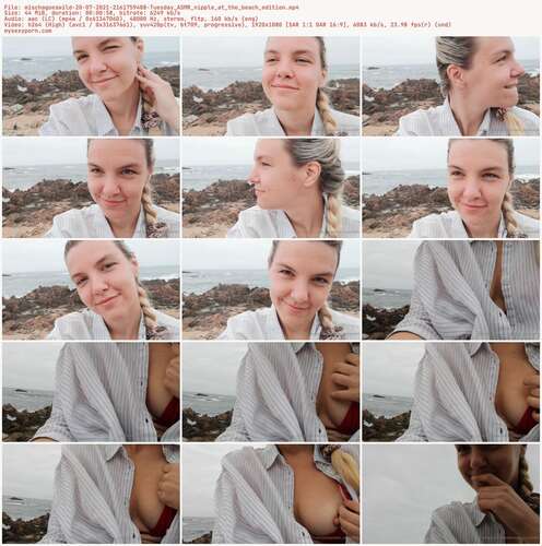 Mischagoeswild - 20 07 2021 2161759488 - Tuesday Asmr Nipple At The Beach Edition 1080p - Preview