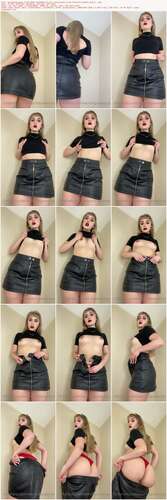 Iworshipavaonyx - 13 02 2022 2349400646 - A Lil Strip Tease In My Favorite Leather Skirt 1920p - Preview