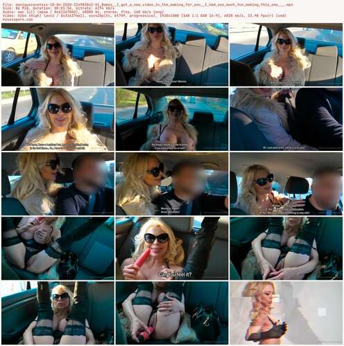 Moniquecovetxxx - 10 04 2020 224983842 - Hi Babez I Got A New Video In The Making For You I Had Soo Much Fun Making This One 1080p - Preview