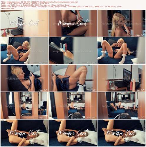 Moniquecovetxxx - 13 05 2020 315186795 - Would You Like To See My Newest Video 1080p - Preview