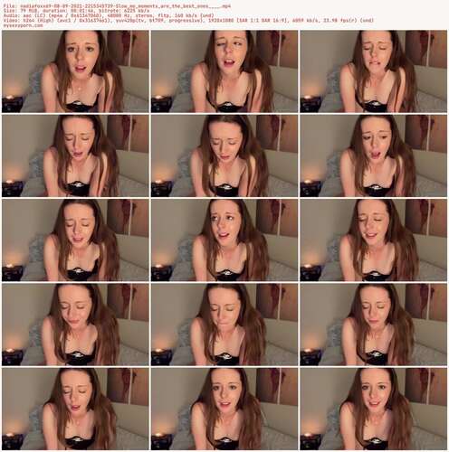Nadiafoxx69 - 08 09 2021 2215345739 - Slow Mo Moments Are The Best Ones 1080p - Preview