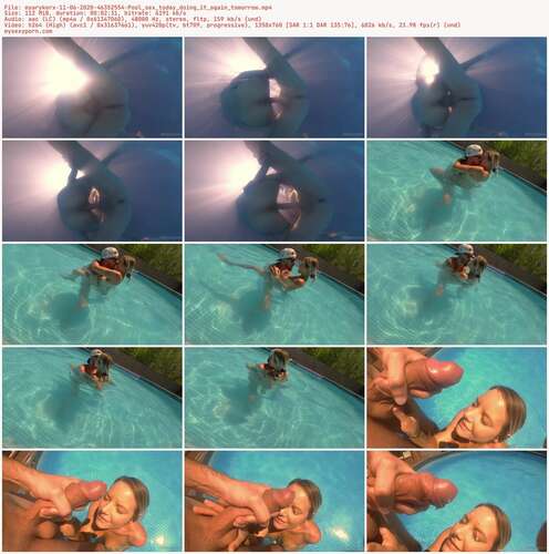 Myarykerx - 11 06 2020 46352554 - Pool Sex Today Doing It Again Tomorrow 760p - Preview