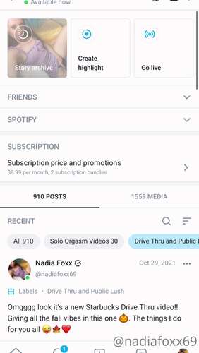 Nadiafoxx69 – 07 01 2022 2323175902 – Sound On Just A Little Fyi These Little Tabs Connect To All My Videos That I Ve Sorted Into Cate 1920p - Cover