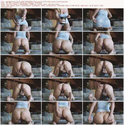 Nakedbakerstv - 13 01 2022 2329438332 - This Was My First Time Using A Butt Plug 1080p - Preview