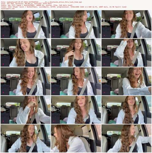 Nadiafoxx69 - 29 07 2021 2177028765 - It S Starbucks Drive Thru Lush Time 1080p - Preview