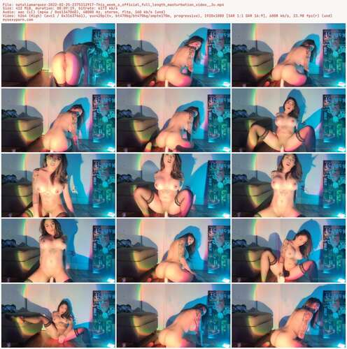 Nataliamarquez - 2022 02 25 2375312917 - This Week S Official Full Length Masturbation Video Ju 1080p - Preview