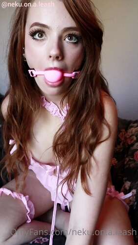 Neku.On.A.Leash – 07 09 2021 2214741958 – It S Always A Struggle To Put A Gag On With So Much Hair But I Managed What Do You Think 1920p - Cover