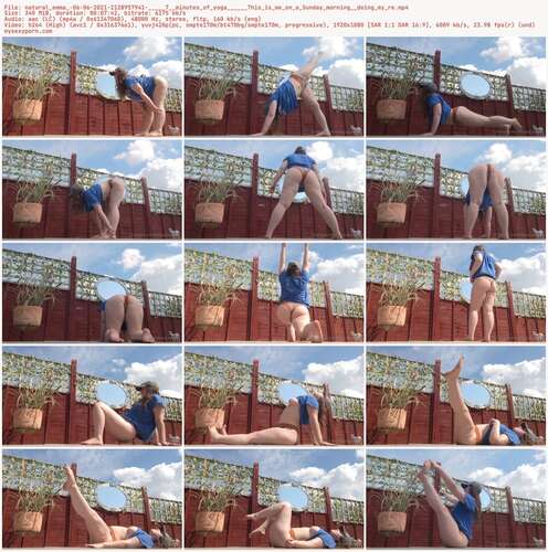 Natural Emma - 06 06 2021 2128957941 7 Minutes Of Yoga This Is Me On A Sunday Morning Doing My Re 1080p - Preview