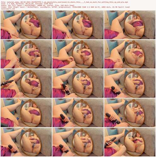 Natural Emma - 08 03 2021 2049027793 - I Am Absolutely Overjoyed To Share This I Had So Much Fun Setting This Up And Pla 1080p - Preview