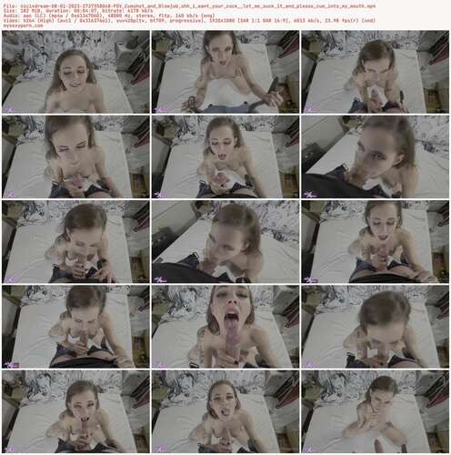 Nicixdream - 08 01 2023 2737358048 - Pov Cumshot And Blowjob Ohh I Want Your Cock Let Me Suck It And Please Cum Into My Mouth 1080p - Preview