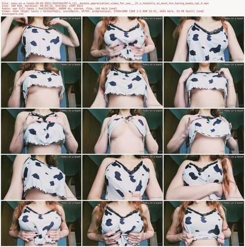 Neku.On.A.Leash - 20 02 2022 2369356399 - A Lil Boobie Appreciation Video For You It S Honestly So Much Fun Having Boobs Ngl H 1080p - Preview