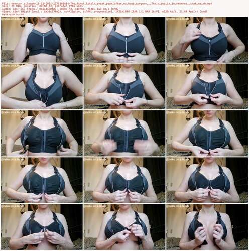 Neku.On.A.Leash - 16 11 2021 2275286684 - The First Little Sneak Peak After My Boob Surgery The Video Is In Reverse That Ms Wh 1080p - Preview