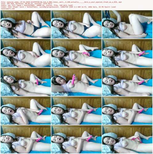 Natural Emma - 19 04 2020 244999720 - We Hit 3 000 Likes Well 3 100 Actually Here S Your Special Treat As A Big 720p - Preview