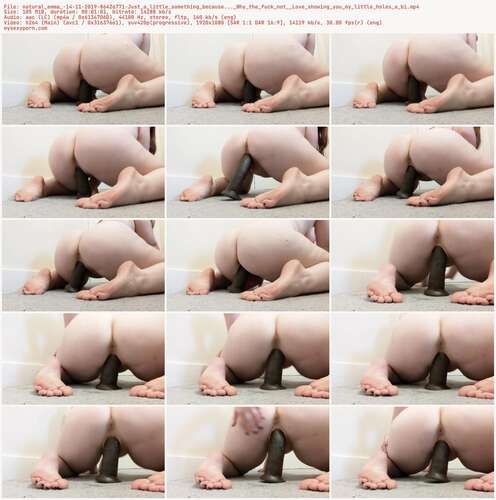 Natural Emma - 14 11 2019 86426771 - Just A Little Something Because... Why The Fuck Not Love Showing You My Little Holes A Bi 1080p - Preview