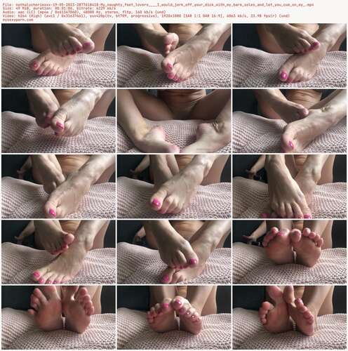 Nathalycheriexxx - 19 05 2023 2877618418 - My Naughty Feet Lovers I Would Jerk Off Your Dick With My Bare Soles And Let You Cum On My 1080p - Preview