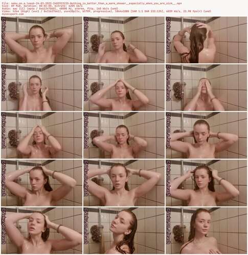 Neku.On.A.Leash - 24 03 2022 2402923235 - Nothing Is Better Than A Warm Shower Especially When You Are Sick 1080p - Preview