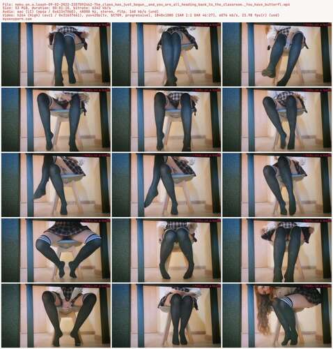 Neku.On.A.Leash - 09 02 2022 2357092462 - The Class Has Just Begun And You Are All Heading Back To The Classroom. You Have Butterfl 1080p - Preview