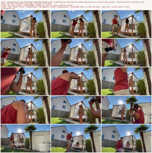 Nicholasferresvip - 29 08 2022 2563796359 - Bts With Iambianka On The Hottest Summer Day With 37 Earlier This Month Unfortunately I Fucked U 1080p - Preview