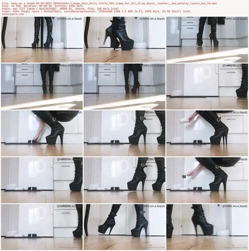 Neku.On.A.Leash - 03 05 2021 2099644694 - I Made This Chill Little Pov Video For All Of My Boots Leather And Petplay Lovers Out Th 1080p - Preview