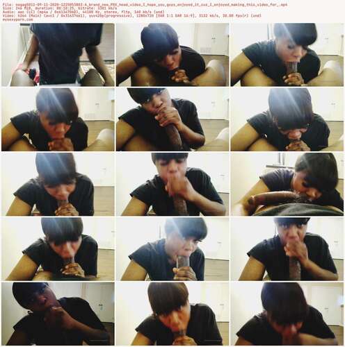 Nogag5011 - 09 11 2020 1225053803 - A Brand New Pov Head Video I Hope You Guys Enjoyed It Cuz I Enjoyed Making This Video For 720p - Preview