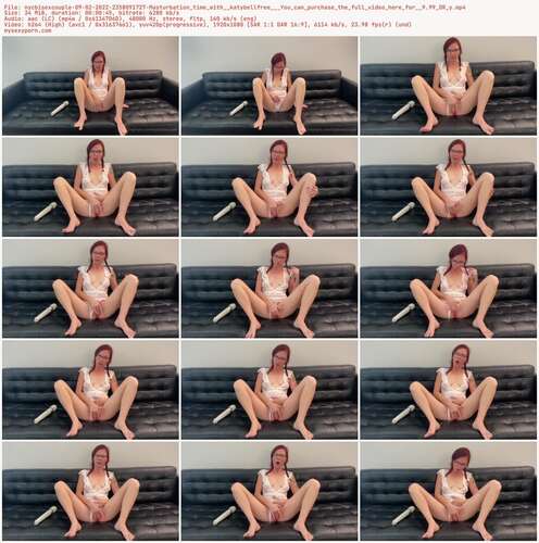 Nycbisexcouple - 09 02 2022 2358091727 - Masturbation Time With Katybellfree You Can Purchase The Full Video Here For 9.99 Or Y 1080p - Preview