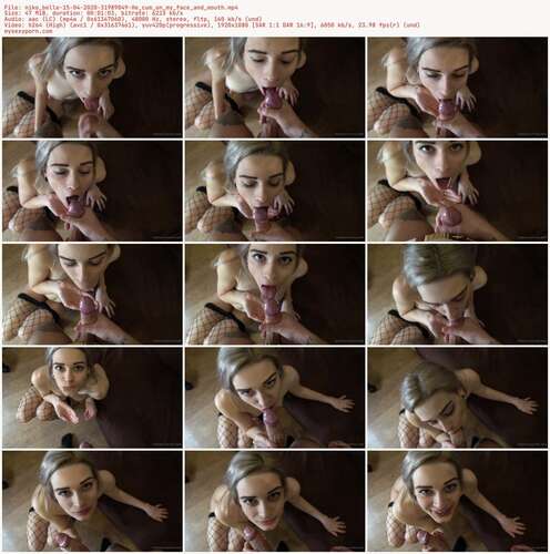 Niko Belle - 15 04 2020 31989049 - He Cum On My Face And Mouth 1080p - Preview