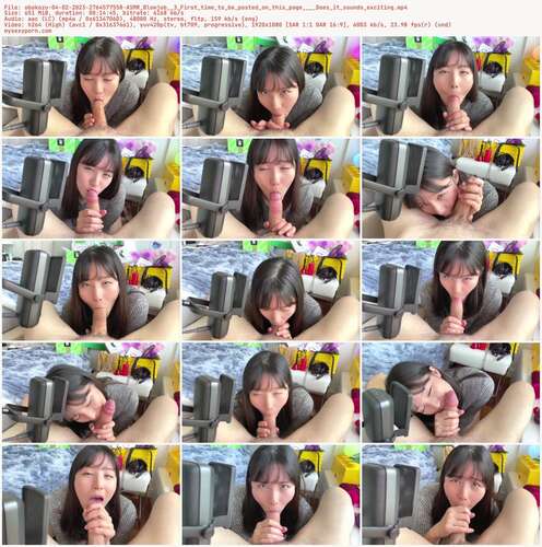 Obokozu - 04 02 2023 2764577558 - Asmr Blowjob 3 First Time To Be Posted On This Page Does It Sounds Exciting 1080p - Preview