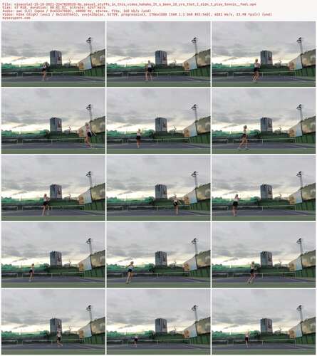 Ninacola3 - 15 10 2021 2247820520 - No Sexual Stuffs In This Video Hahaha It S Been 10 Yrs That I Didn T Play Tennis Feel 1080p - Preview