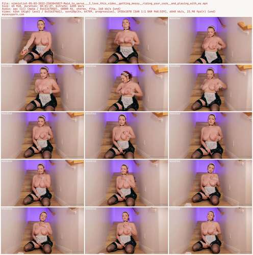 Nikkieliot - 05 03 2022 2383045817 - Maid To Serve I Love This Video Getting Messy Riding Your Cock And Playing With My 1078p - Preview