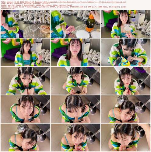 Obokozu - 30 12 2021 2315669465 - December 2021 S Special Video Has Been Sent To All Our Rebillers It Is A Blowjob Video Wi 1080p - Preview