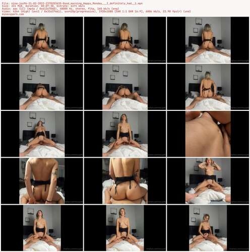 Nina - Joy96 21 02 2022 2370203635 - Good Morning Happy Monday I Definitely Had 1 1080p - Preview