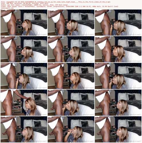 Nogag5011 - 01 10 2021 2235288865 - Dl Homeboy Hit Me Up For Some Late Night Head This Is The First Video Of The M 1080p - Preview