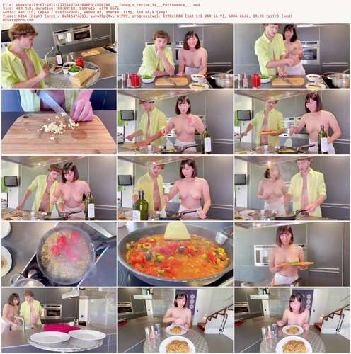 Obokozu - 29 07 2021 2177440746 - Naked Cooking Today S Recipe Is Puttanesca 1080p - Preview