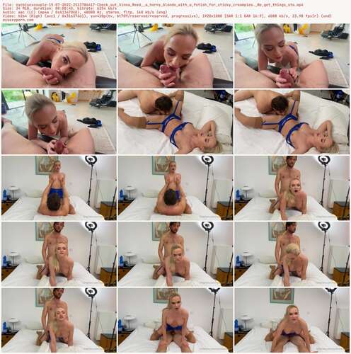 Nycbisexcouple - 15 07 2022 2523786417 - Check Out Vinna Reed A Horny Blonde With A Fetish For Sticky Cre&Ies. We Get Things Sta 1080p - Preview