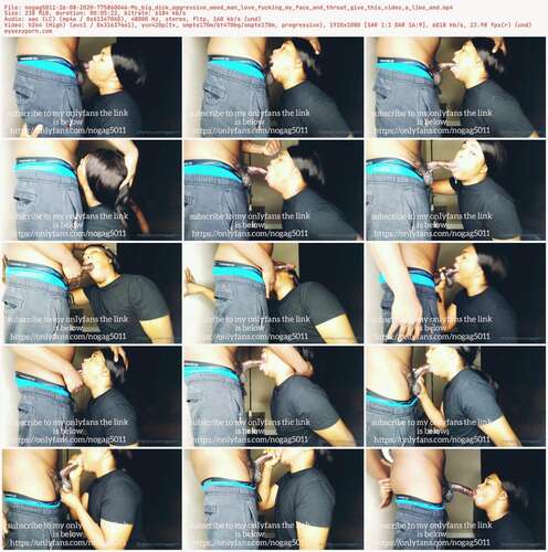 Nogag5011 - 26 08 2020 775860046 - My Big Dick Aggressive Weed Man Love Fucking My Face And Throat Give This Video A Like And 1080p - Preview