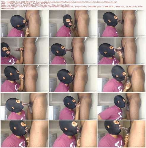 Nogag5011 - 06 11 2021 2267318467 - I Love A Big Dick And Big Balls To Match I Sucked The Hell Out His Dick In This Video 1080p - Preview