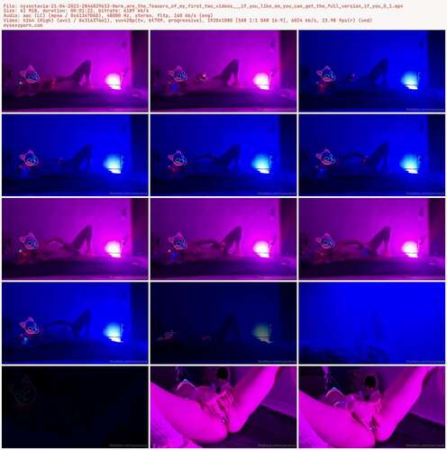 Nyxoctavia - 21 04 2023 2846029633 - Here Are The Teasers Of My First Two Videos If You Like Em You Can Get The Full Version If You D 1 1080p - Preview