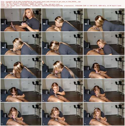 Nogag5011 - 30 04 2022 2440525597 - My Late Night Snack Came Through To Get Some Of Thee Motha 1080p - Preview