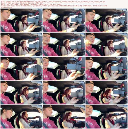 Nikkieliot - 10 12 2019 101670500 - Feeling 100 Better Just Wrapped Up Filming With Kasara For A Holiday Video Series Xx 1080p - Preview